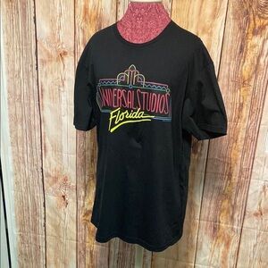 Universal Studios Black Short Sleeve Tee Revolution Design